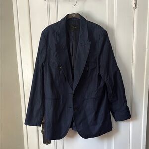 Banana Republic Blue Blazer Classic Sport Coat